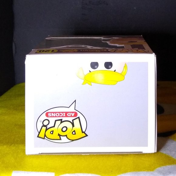 Barney Rubble Cocoa Pebbles Ad Icons Flintstones Funko Pop 120 NIB - Picture 4 of 4